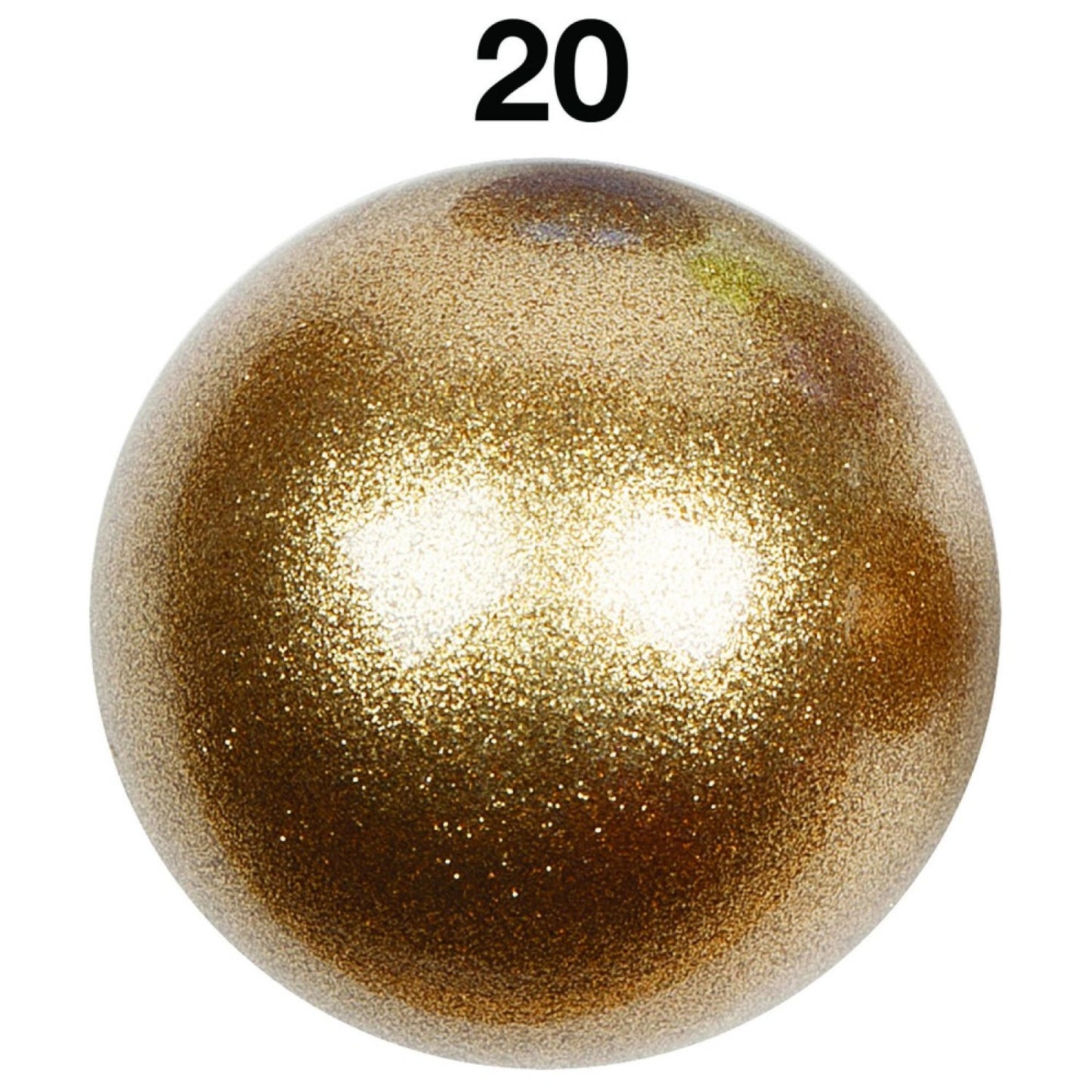 Boll glitter 16cm, Amaya