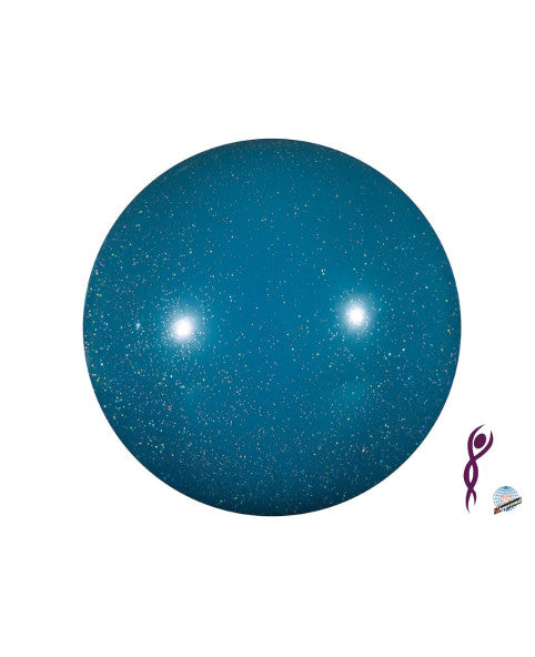Boll, Silver line  Glitter, 18 cm, FIG Venturelli