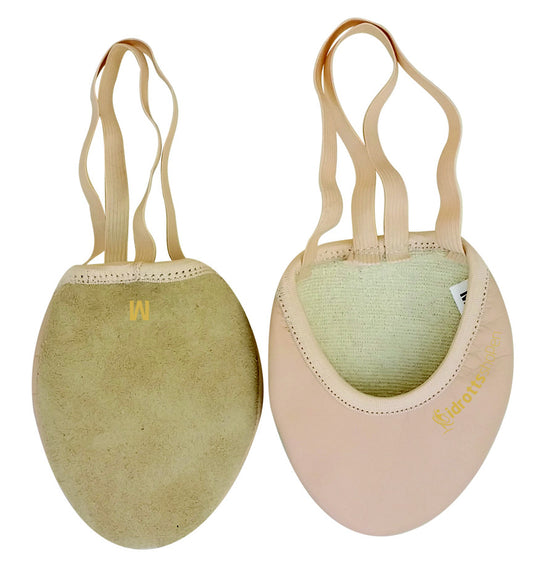 Halvsko i beige skinn Idrottsshopen