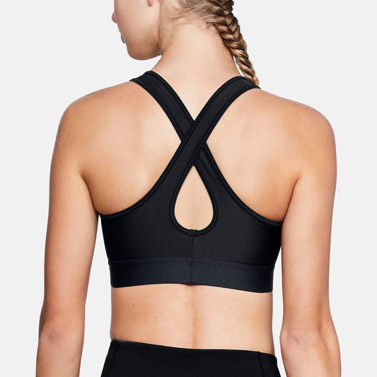 Mid Crossback Sports Bra, Under Armour